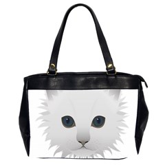 Cat Animal Pet Kitty Cats Kitten Office Handbags (2 Sides)  by Sapixe