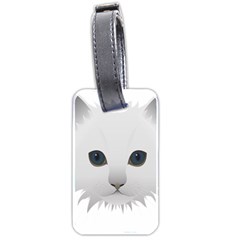 Cat Animal Pet Kitty Cats Kitten Luggage Tags (two Sides) by Sapixe