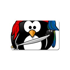 Penguin Pirate Tux Animal Bandana Magnet (name Card)