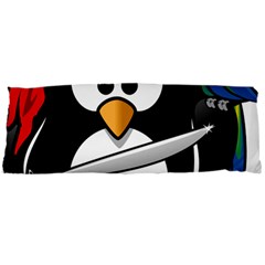 Penguin Pirate Tux Animal Bandana Body Pillow Case Dakimakura (two Sides) by Sapixe