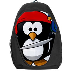 Penguin Pirate Tux Animal Bandana Backpack Bag by Sapixe