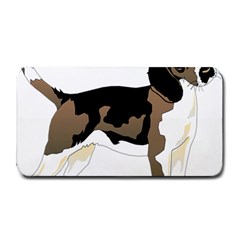 Black White Dog Beagle Pet Animal Medium Bar Mats by Sapixe