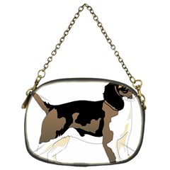 Black White Dog Beagle Pet Animal Chain Purses (one Side)  by Sapixe