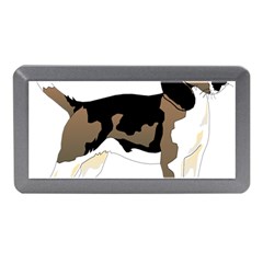 Black White Dog Beagle Pet Animal Memory Card Reader (mini) by Sapixe