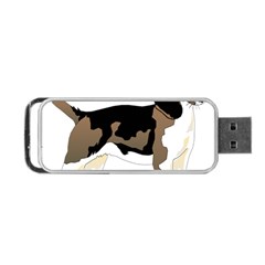 Black White Dog Beagle Pet Animal Portable Usb Flash (two Sides) by Sapixe