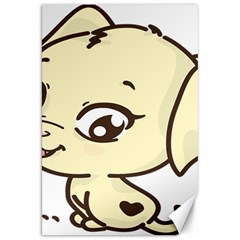 Doggy Dog Puppy Animal Pet Figure Canvas 20  X 30   by Sapixe