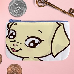 Doggy Dog Puppy Animal Pet Figure Large Coin Purse by Sapixe