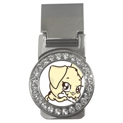 Doggy Dog Puppy Animal Pet Figure Money Clips (cz)  by Sapixe