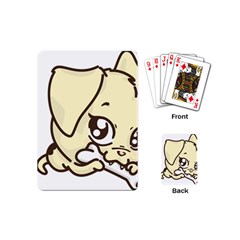 Doggy Dog Puppy Animal Pet Figure Playing Cards (mini) 