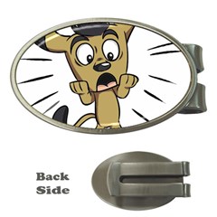 Animal Canine Cartoon Dog Pet Money Clips (oval)  by Sapixe