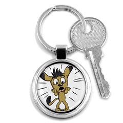 Animal Canine Cartoon Dog Pet Key Chains (round)  by Sapixe