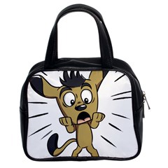 Animal Canine Cartoon Dog Pet Classic Handbags (2 Sides) by Sapixe