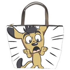 Animal Canine Cartoon Dog Pet Bucket Bags by Sapixe