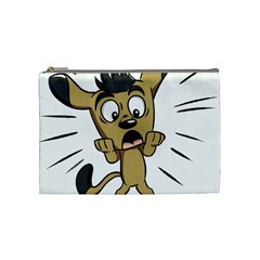 Animal Canine Cartoon Dog Pet Cosmetic Bag (medium)  by Sapixe