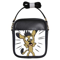 Animal Canine Cartoon Dog Pet Girls Sling Bags by Sapixe