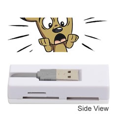 Animal Canine Cartoon Dog Pet Memory Card Reader (stick)  by Sapixe