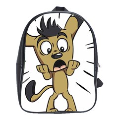 Animal Canine Cartoon Dog Pet School Bag (xl) by Sapixe