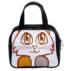 Animal Cat Feline Kitten Pet Classic Handbags (2 Sides) by Sapixe