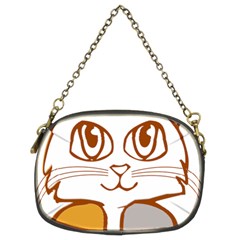 Animal Cat Feline Kitten Pet Chain Purses (two Sides)  by Sapixe