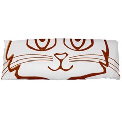 Animal Cat Feline Kitten Pet Body Pillow Case Dakimakura (two Sides) by Sapixe