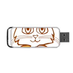 Animal Cat Feline Kitten Pet Portable Usb Flash (two Sides) by Sapixe