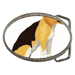 Black Yellow Dog Beagle Pet Belt Buckles by Sapixe