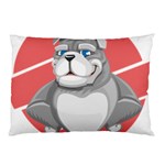 Bulldog Dog Animal Pet Heart Fur Pillow Case 26.62 x18.9  Pillow Case