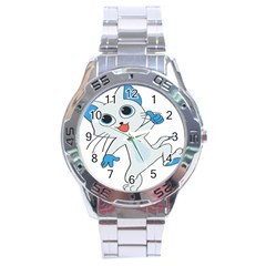 Animal Anthropomorphic Stainless Steel Analogue Watch