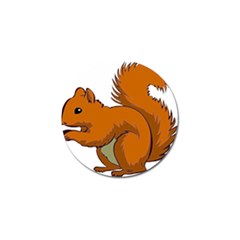 Squirrel Animal Pet Golf Ball Marker by Sapixe