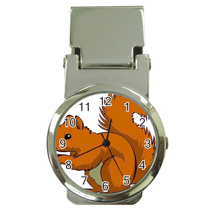 Squirrel Animal Pet Money Clip Watches