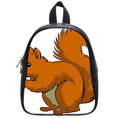 Squirrel Animal Pet School Bag (small) by Sapixe