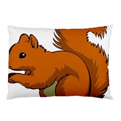 Squirrel Animal Pet Pillow Case (two Sides) by Sapixe