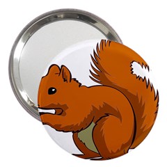 Squirrel Animal Pet 3  Handbag Mirrors by Sapixe