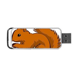 Squirrel Animal Pet Portable Usb Flash (two Sides) by Sapixe