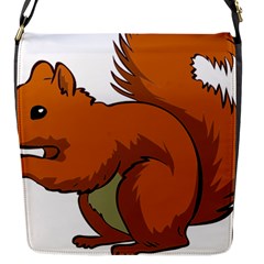 Squirrel Animal Pet Flap Messenger Bag (s) by Sapixe