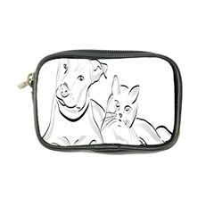 Dog Cat Pet Silhouette Animal Coin Purse by Sapixe