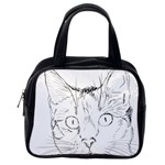 Cat Feline Animal Pet Classic Handbags (2 Sides) Back