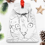 Cat Feline Animal Pet Ornament (Bell) Front