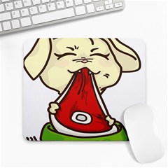 Doggy Dog Puppy Animal Pet Figure Large Mousepads by Sapixe