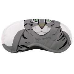 Cat Kitty Gray Tiger Tabby Pet Sleeping Masks by Sapixe