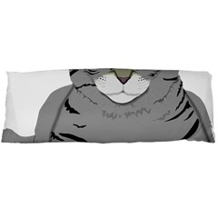 Cat Kitty Gray Tiger Tabby Pet Body Pillow Case (dakimakura) by Sapixe