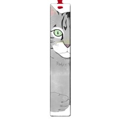 Cat Kitty Gray Tiger Tabby Pet Large Book Marks by Sapixe