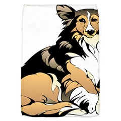 Dog Sitting Pet Collie Animal Flap Covers (l)  by Sapixe