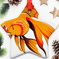 Goldfish Fish Tank Water Tropical Ornament (star)