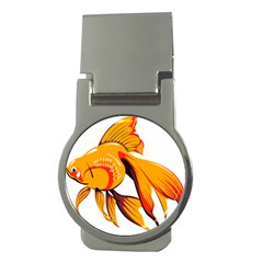 Goldfish Fish Tank Water Tropical Money Clips (round)  by Sapixe