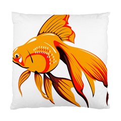 Goldfish Fish Tank Water Tropical Standard Cushion Case (one Side) by Sapixe