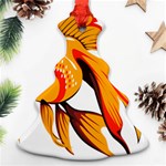 Goldfish Fish Tank Water Tropical Christmas Tree Ornament (Two Sides) Front