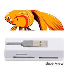 Goldfish Fish Tank Water Tropical Memory Card Reader (stick)  by Sapixe