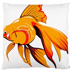 Goldfish Fish Tank Water Tropical Large Cushion Case (one Side) by Sapixe