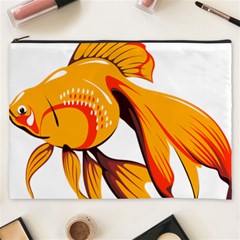 Goldfish Fish Tank Water Tropical Cosmetic Bag (xxxl)  by Sapixe